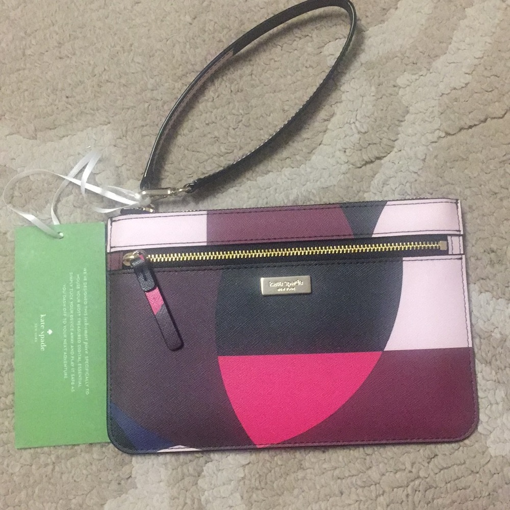 NWT Kate Spade tinie tech wristlet